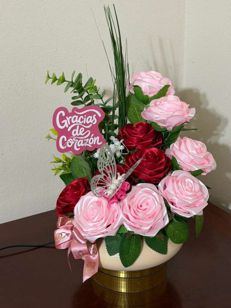 Eternal Rose Arrangement “Thank You from the Heart”